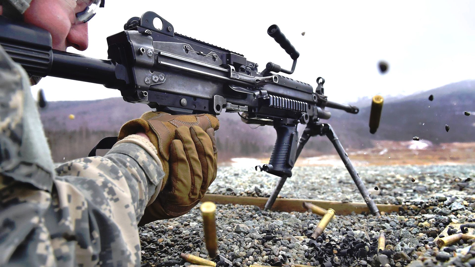 M249 Saw Wallpaper 937a6fh Mb Picserio