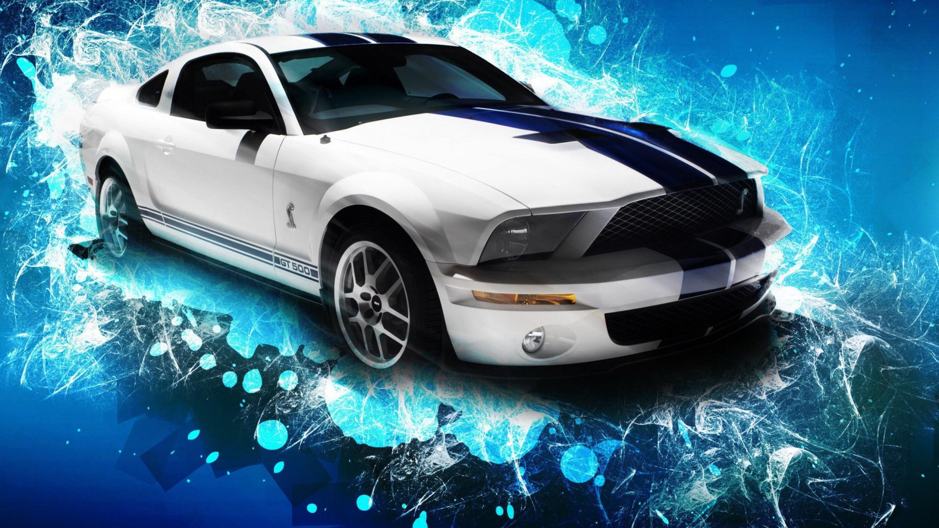 Cool Mustang Cobra Car Desktop Background Wide Wallpaper