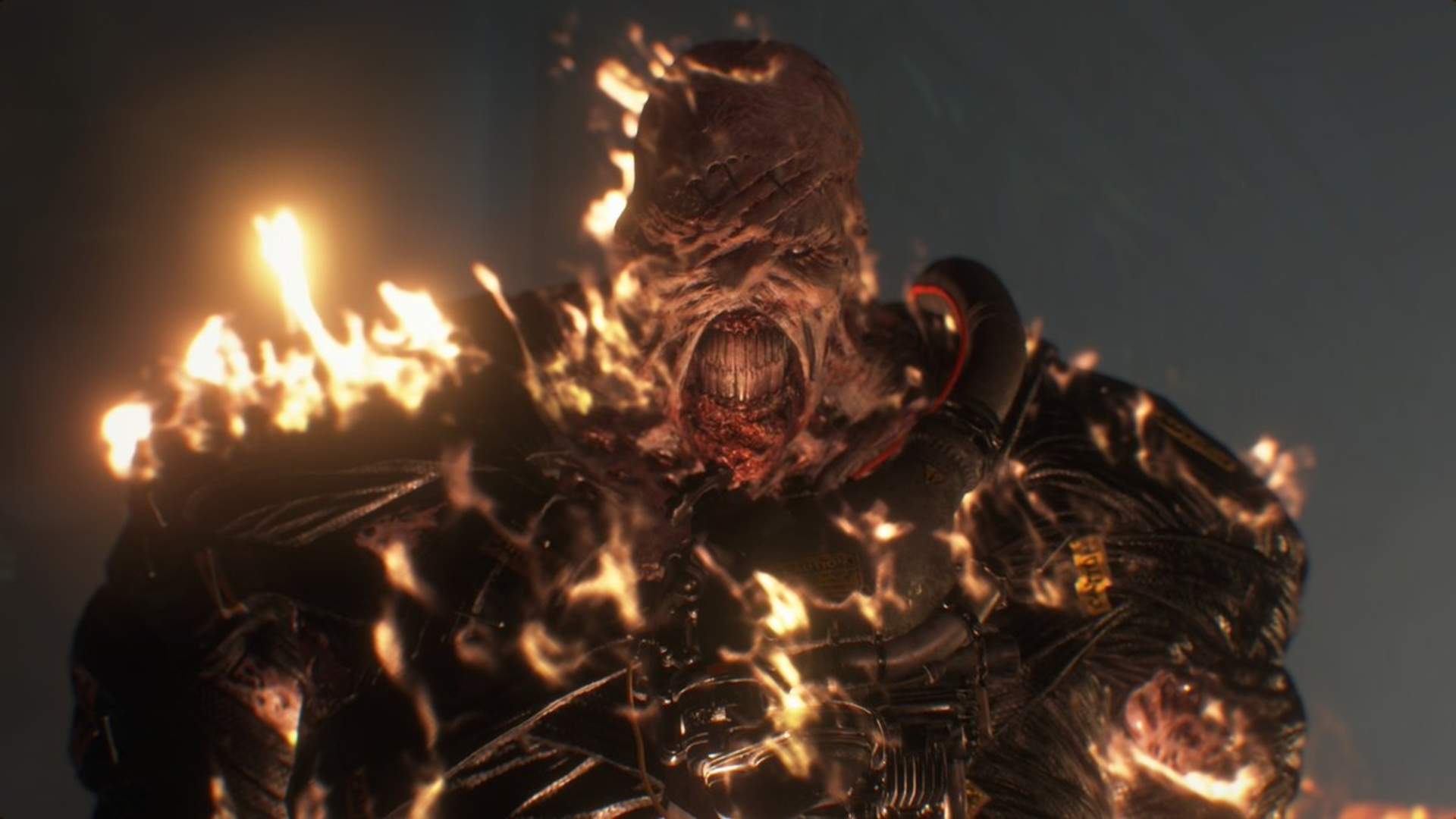 Resident Evil Remake S Nemesis Wears A Mask Leading To Some
