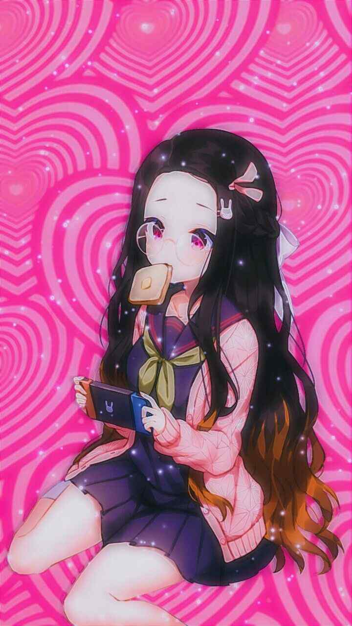 Nezuko Phone Wallpaper