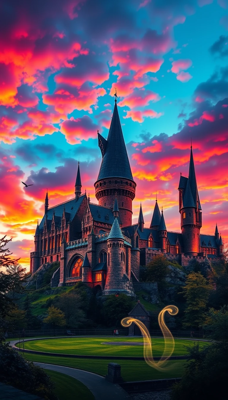 Hogwarts Phone Wallpaper