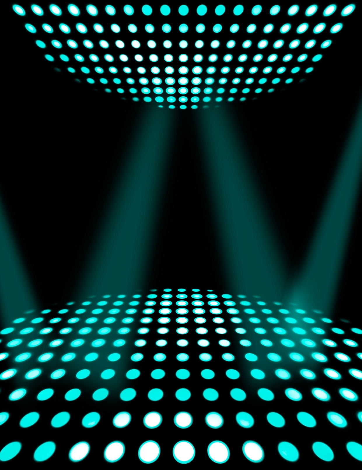 Dance floor disco poster background Cyan spotlights Alter Ego
