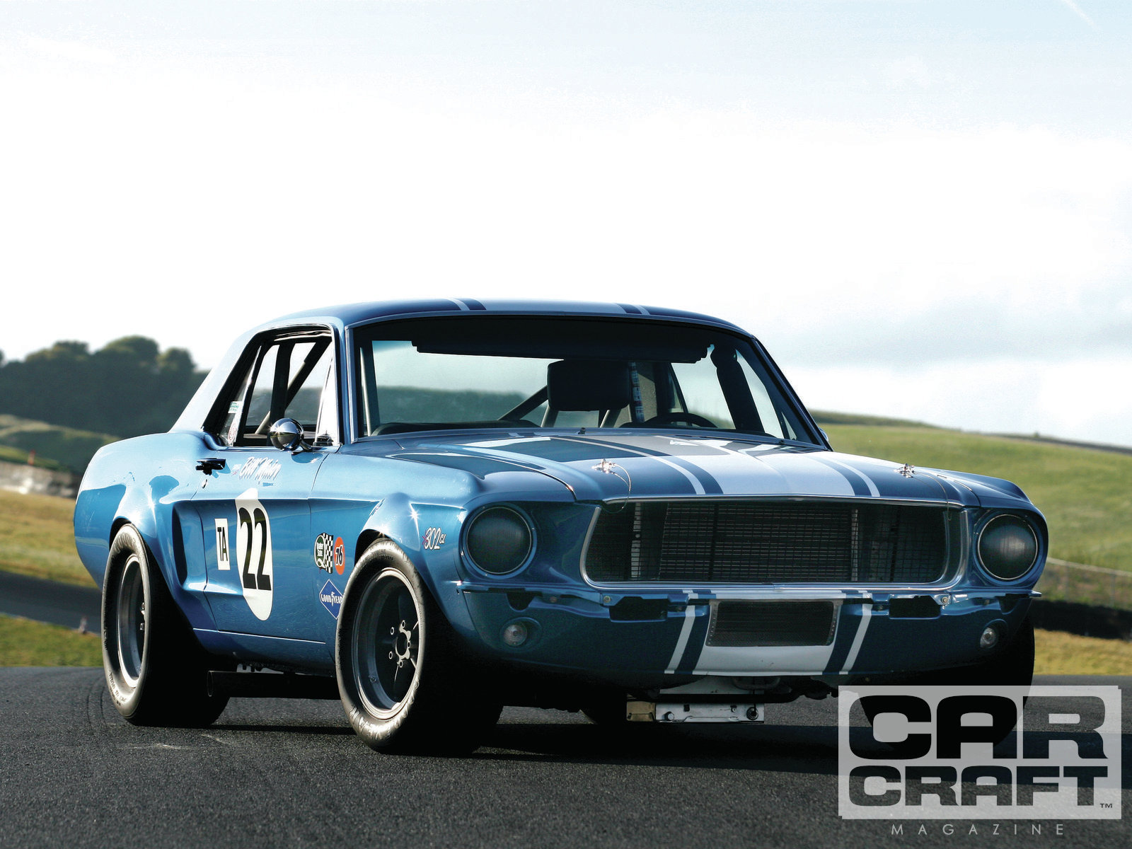 Mustang Wallpaper Ford Front Three