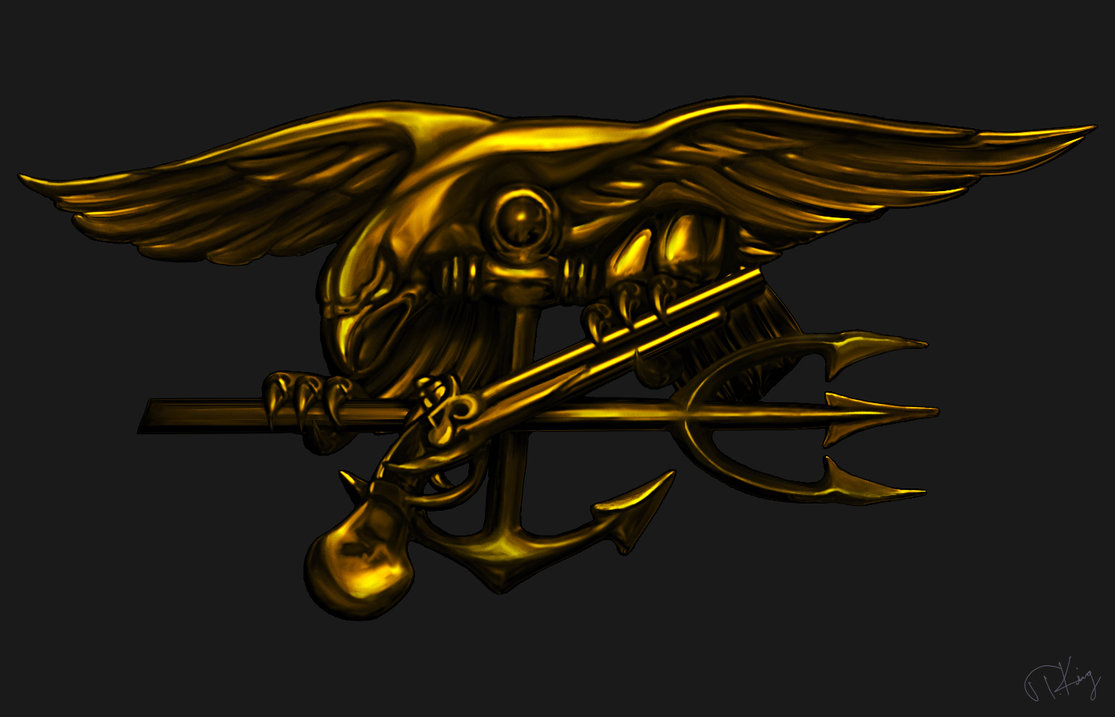 US Navy SEAL Trident by TKingArt on