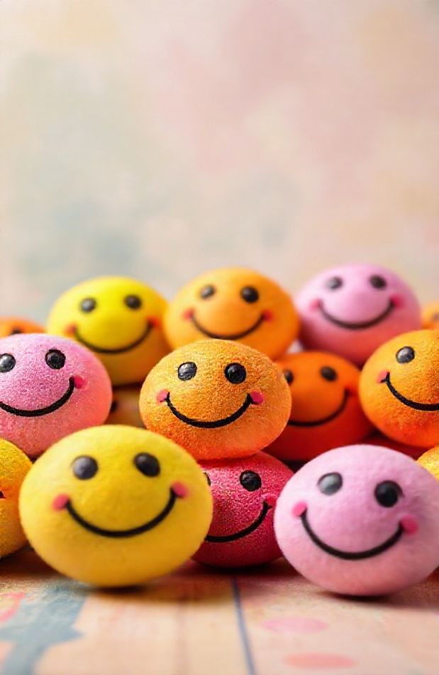 Smiley Ball Wallpaper