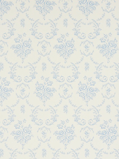 Buy Ralph Lauren Saratoga Toile Wallpaper Bluebell