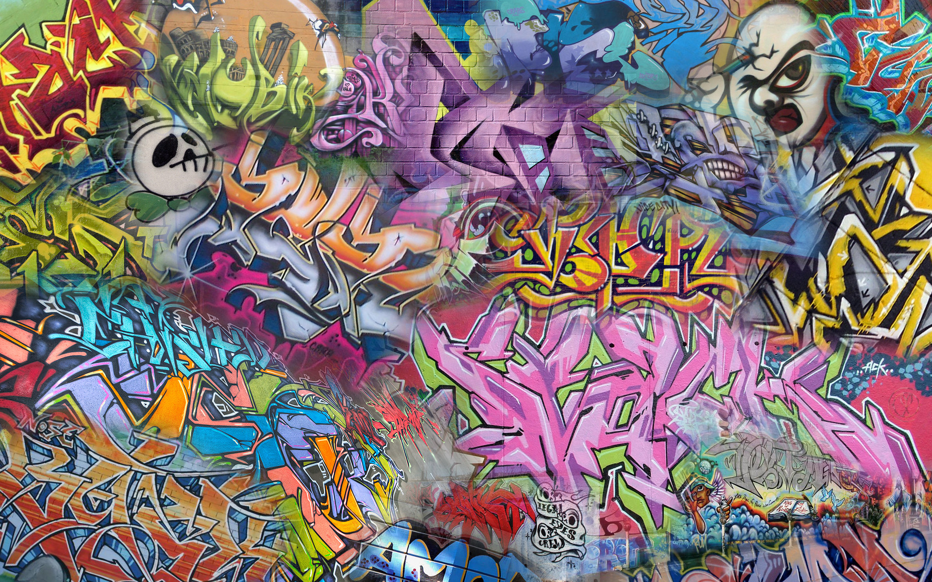 HD Graffiti Desktop Wallpaper