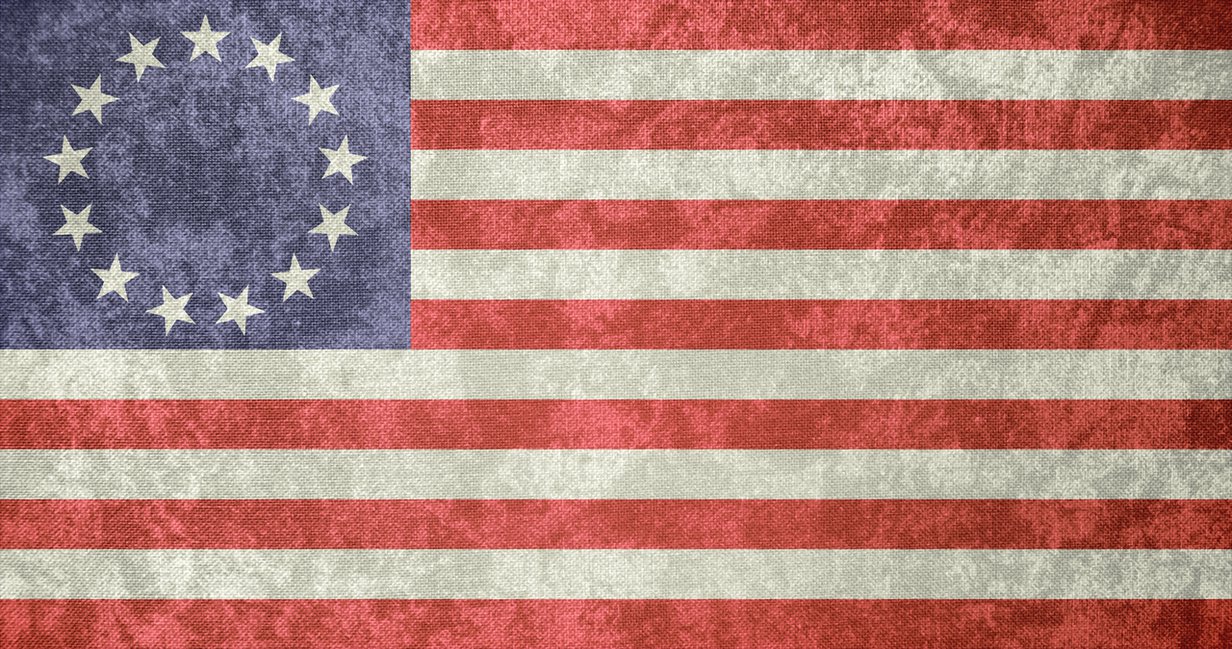 Usa B Ross Grunge Flag By Undevicesimus On