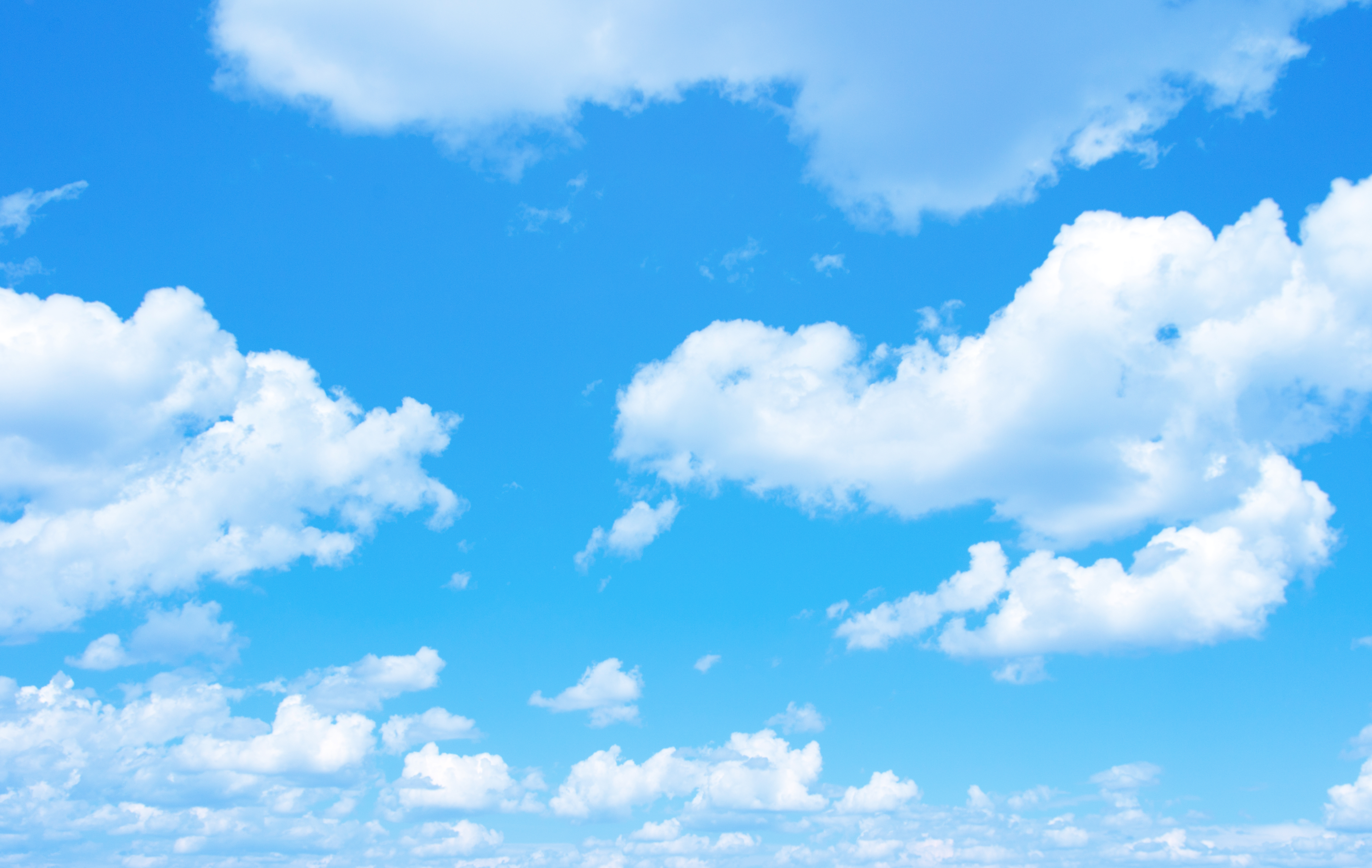 [44+] Blue Sky with Clouds Wallpaper