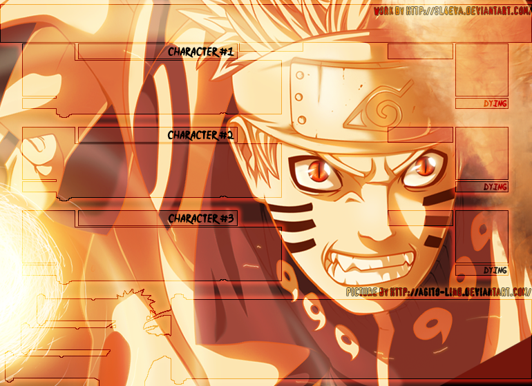 Battle Screen N A Naruto Bijuu Mode By Sl4eva