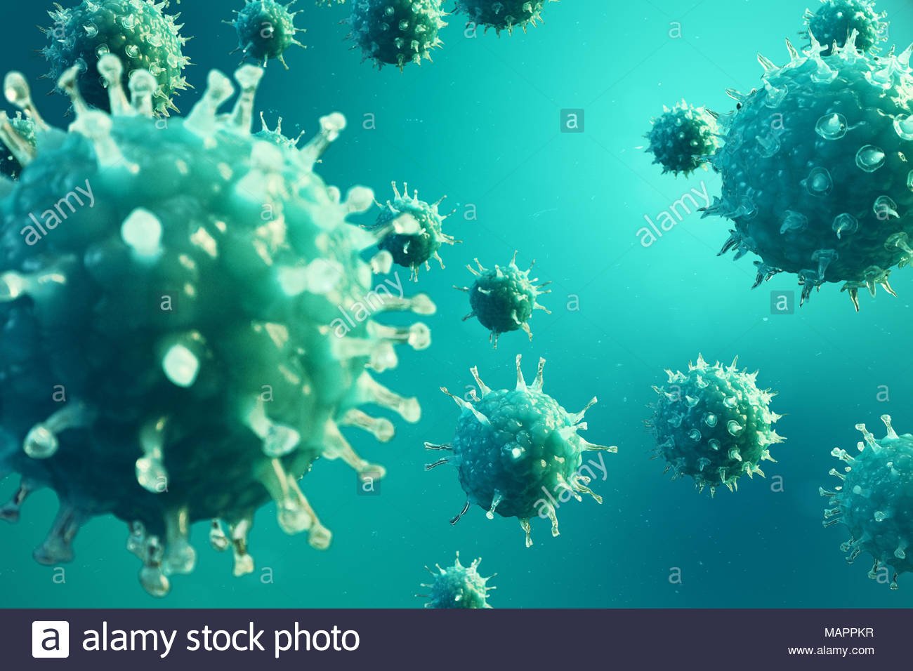 free-download-3d-illustration-pathogenic-viruses-causing-infection-in