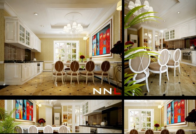 Kitchen Diner Dream Home Interiors By Open Design Wallpaper