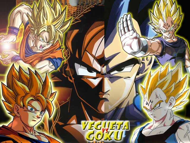 Dragon Ball Goku Vegeta V S Anime Dragonball HD Wallpaper