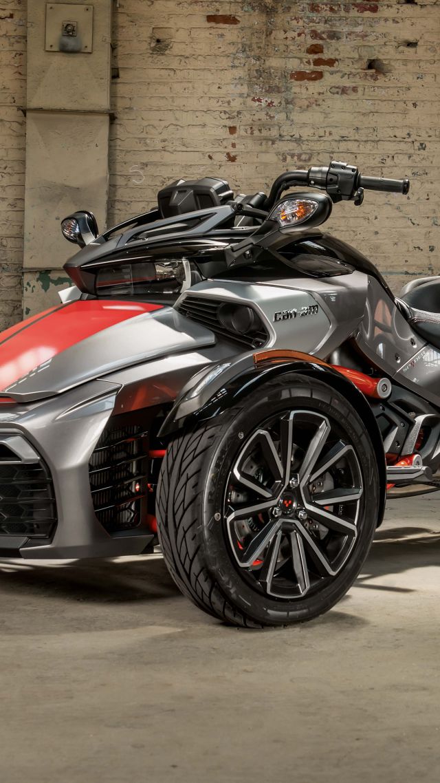 Wallpaper Can Am Spyder F3 T Concept Tricycle Cars Bikes