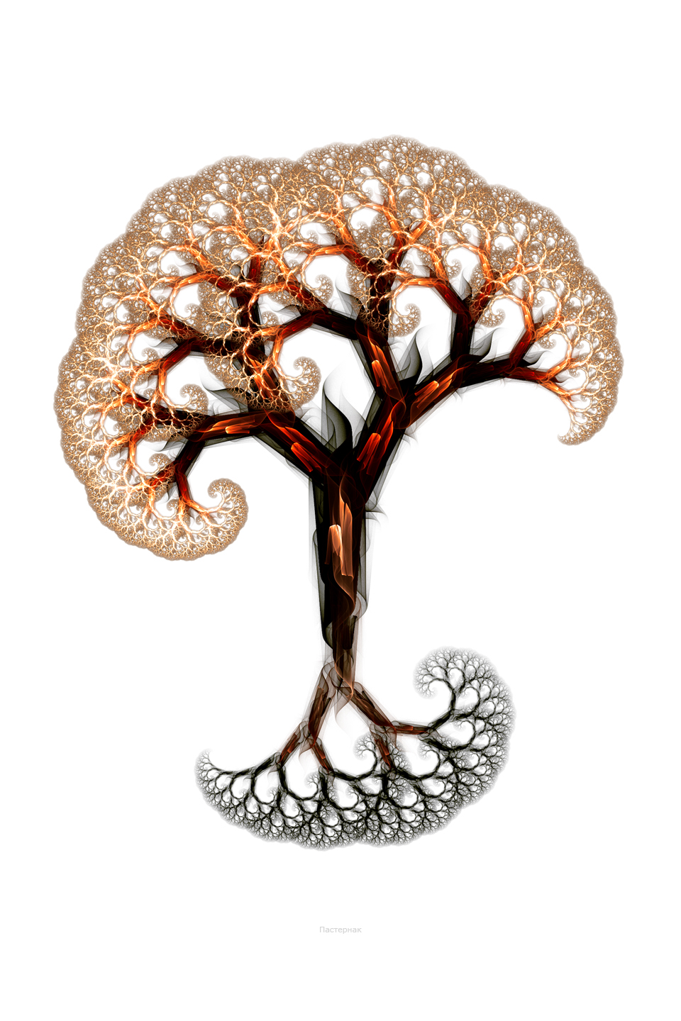 Pythagoras Tree I By Pasternak