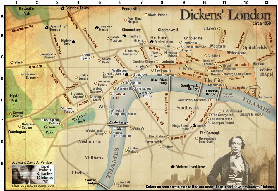 London Map HD Wallpaper