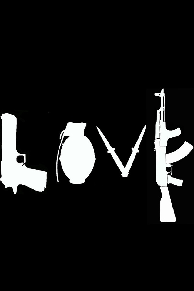Love Weapons iPhone Wallpaper And 4s