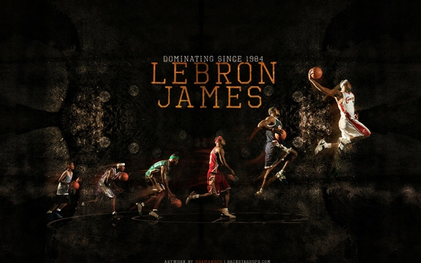 Nba Basketball Lebron James Cleveland Cavaliers Wallpaper