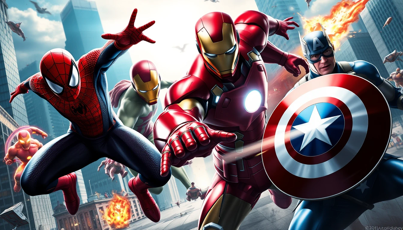 Marvel 12k Wallpaper