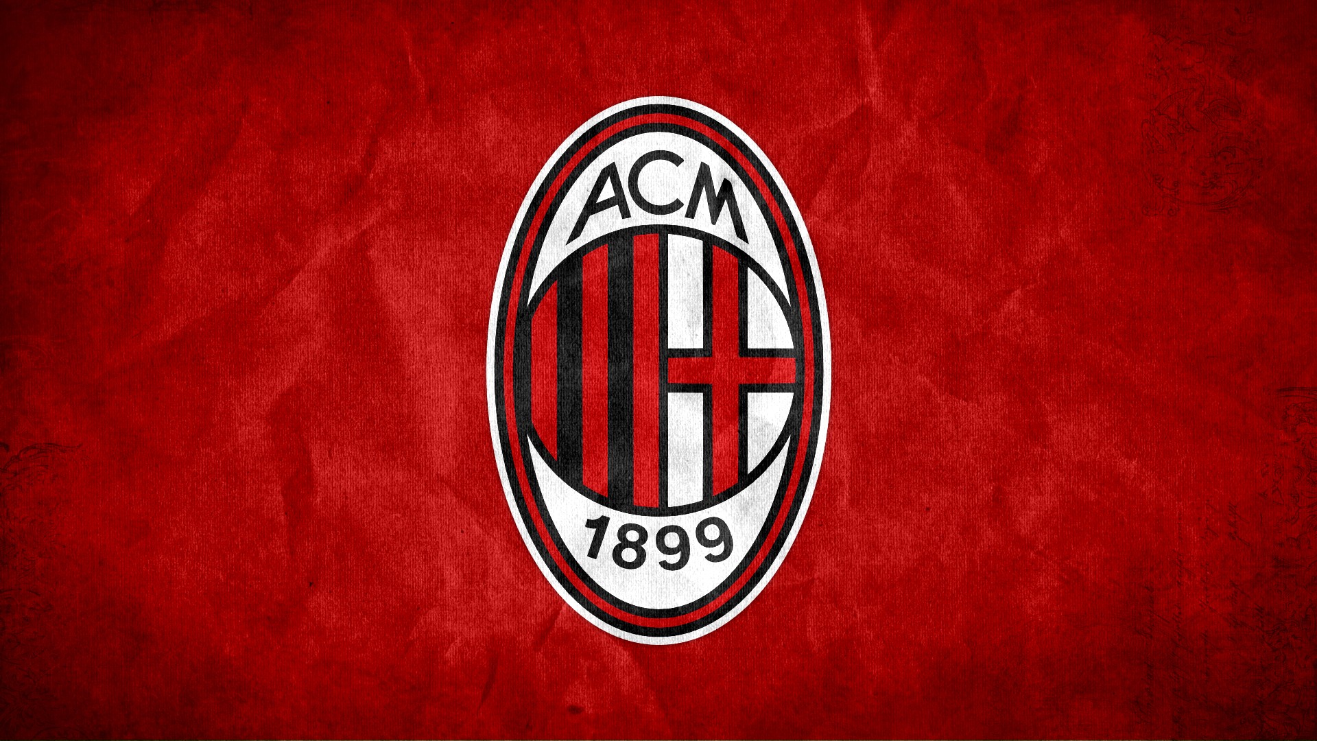 Ac Milan Fc Football Logo HD Wallpaper Of