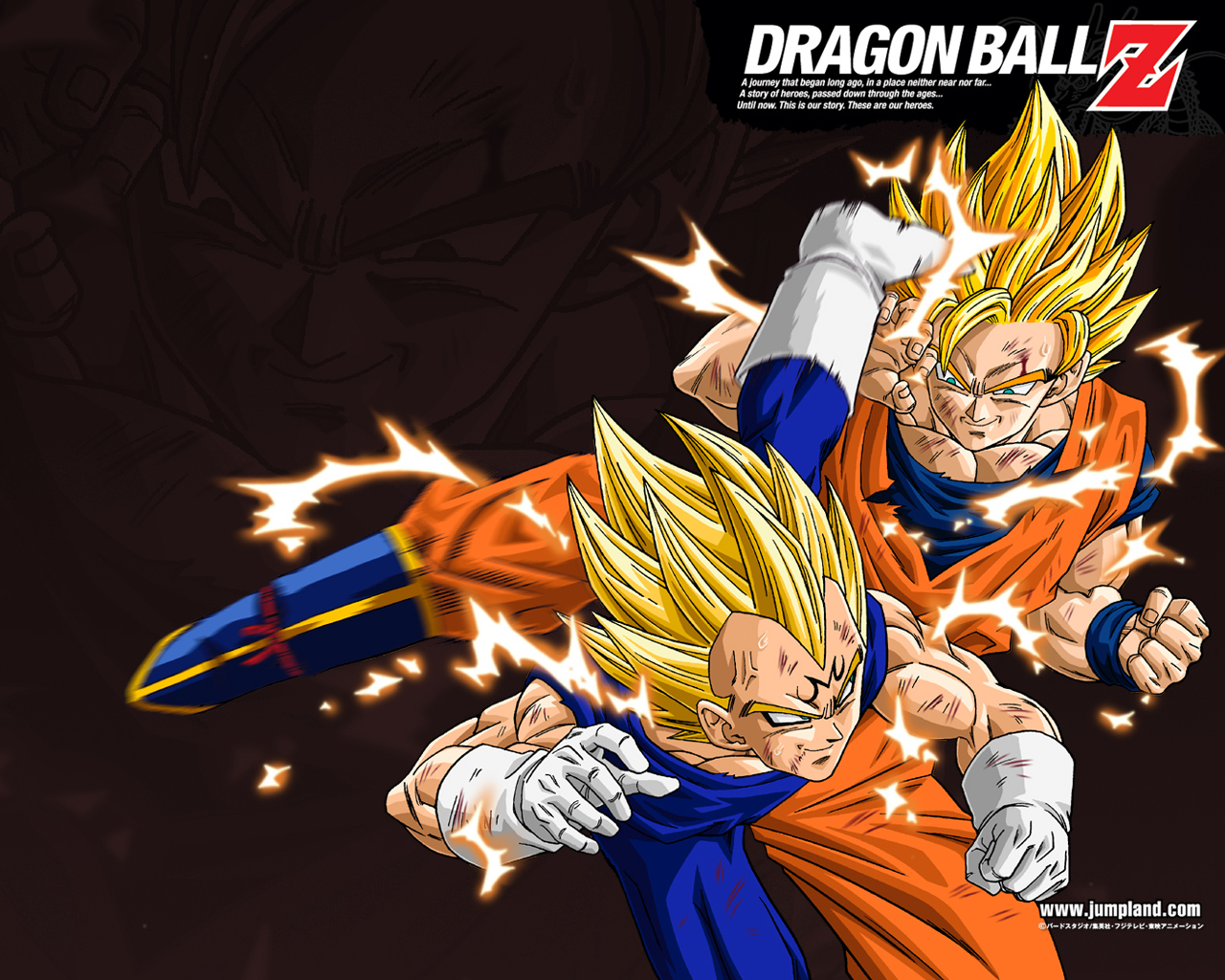 Dragon Ball Dbz Goku Majin Vegeta Jpg