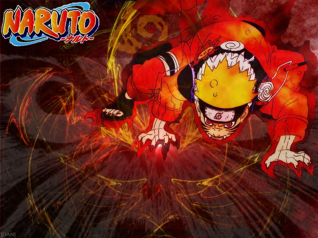 Naruto Shippuden Nine Tailed Fox Mode Hd Wallpaper In Anime