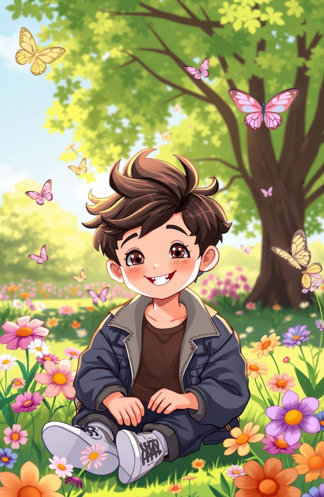 Cute Boy Wallpaper