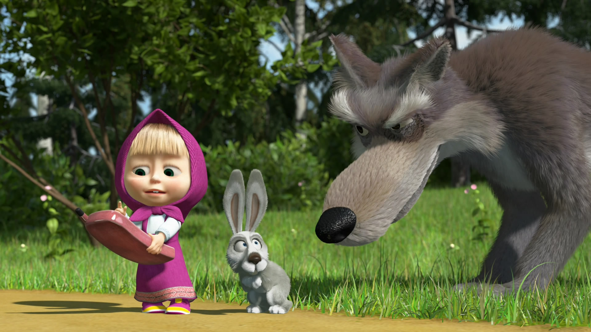 Masha And The Bear Wallpaper
