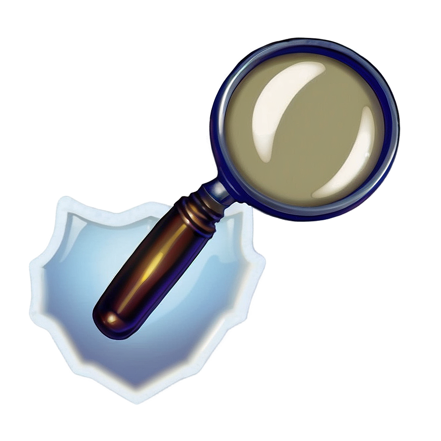Magnifying Glass D Wallpaper