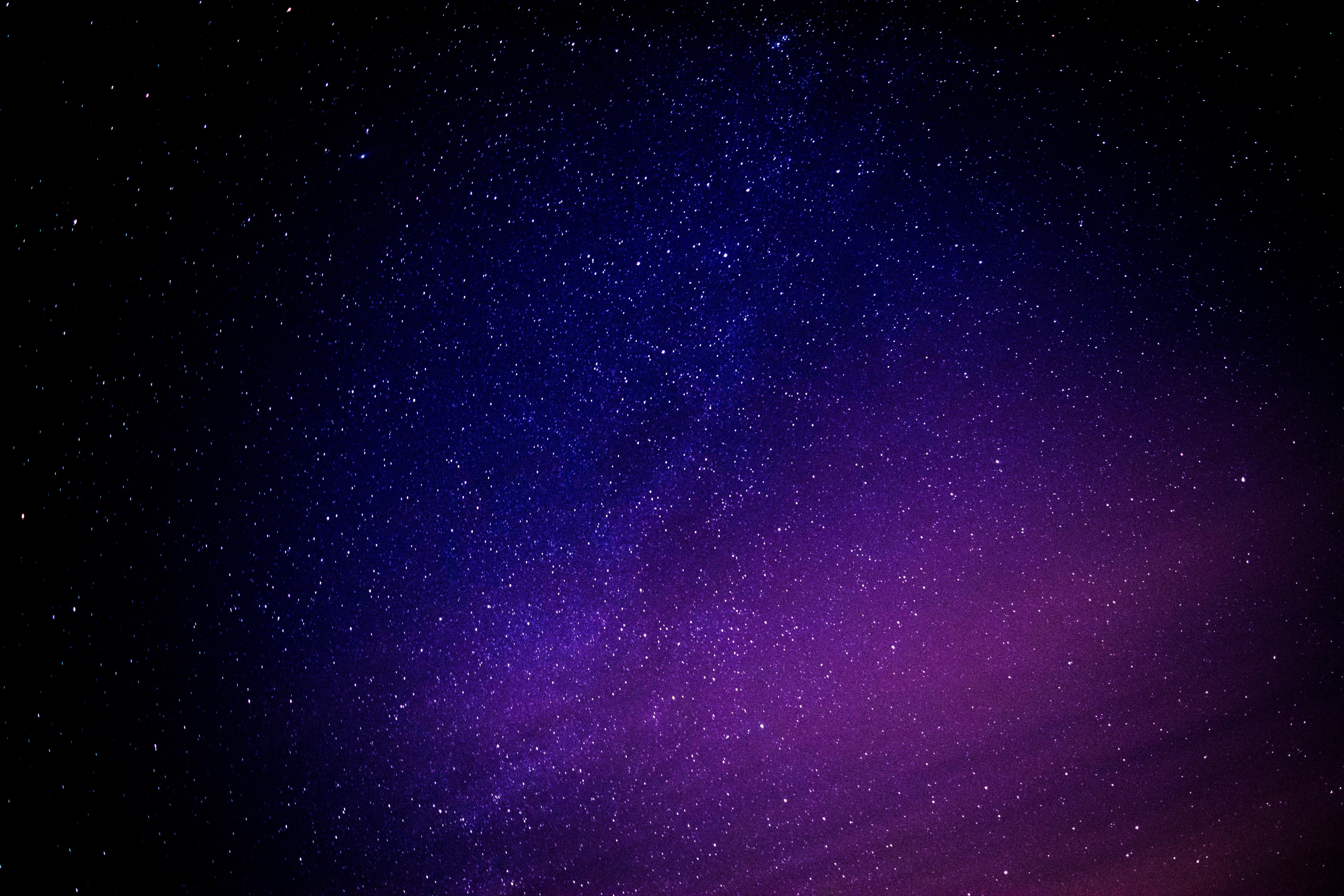 Wallpaper Starry Sky Galaxy Glitter Night HD Widescreen