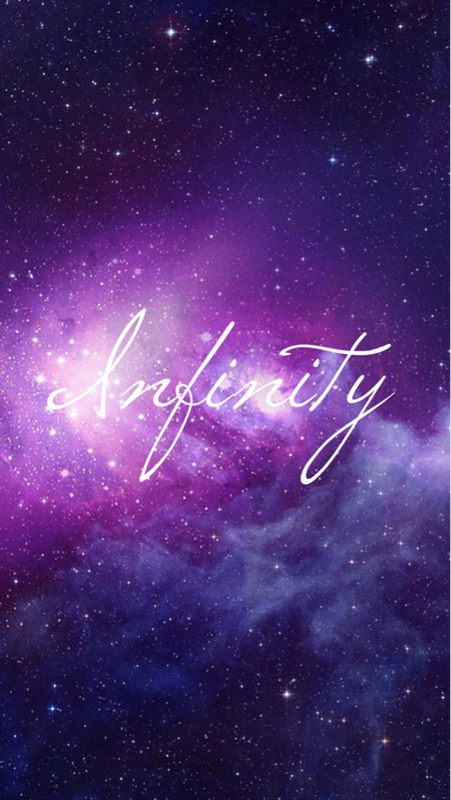 Galaxy Infinity Sign Wallpaper