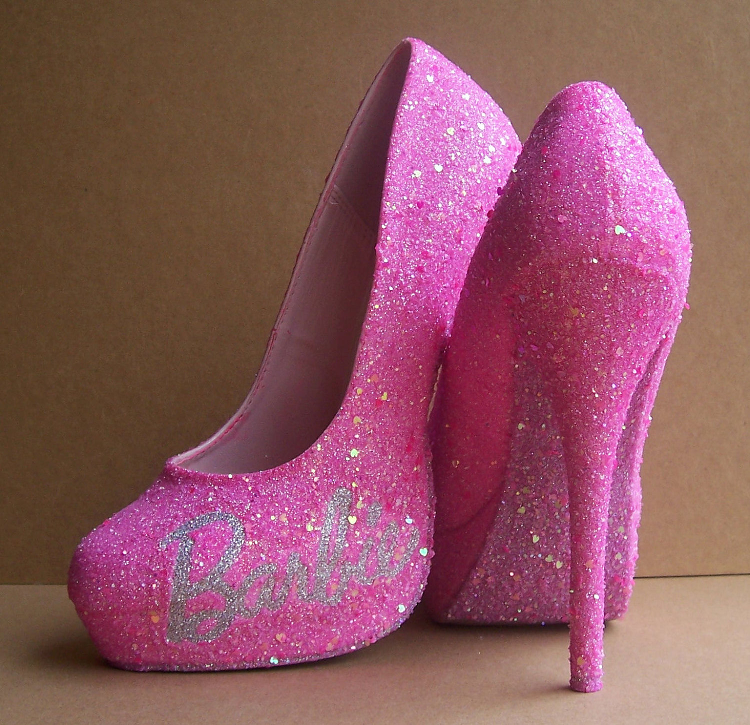 Blink Pink Barbie Shoes