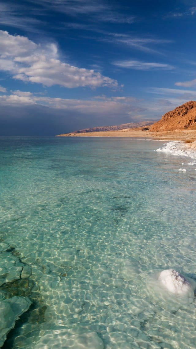 Wallpaper Dead Sea 5k 4k Israel Palestine Jordan