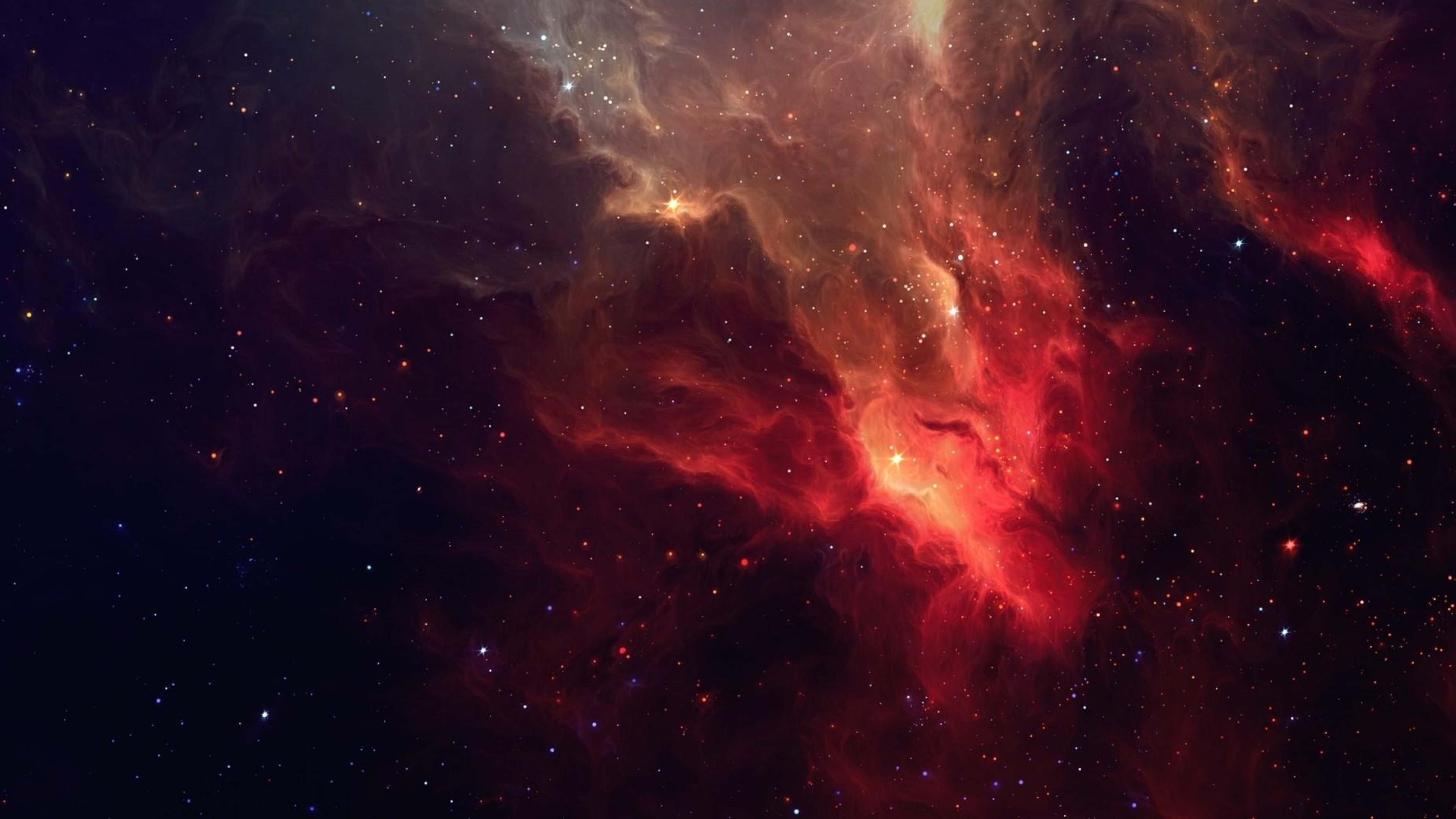 Wallpaper Galaxy Stars Light Nebula 4k Ultra HD