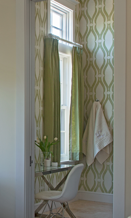 wallpaper phillip jeffries wallpaper green curtains green linen
