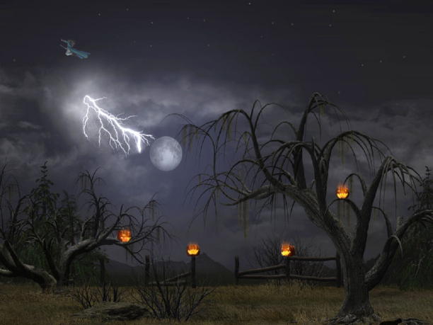 3d Animated Halloween Desktop Wallpaper Foto Artis Candydoll