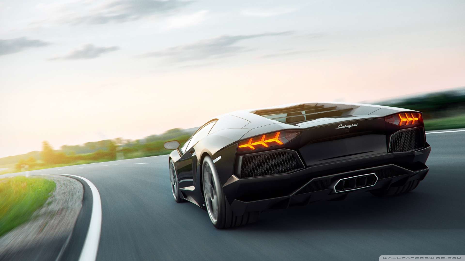 Wallpaper Lamborghini Aventador Art 1080p HD Upload At