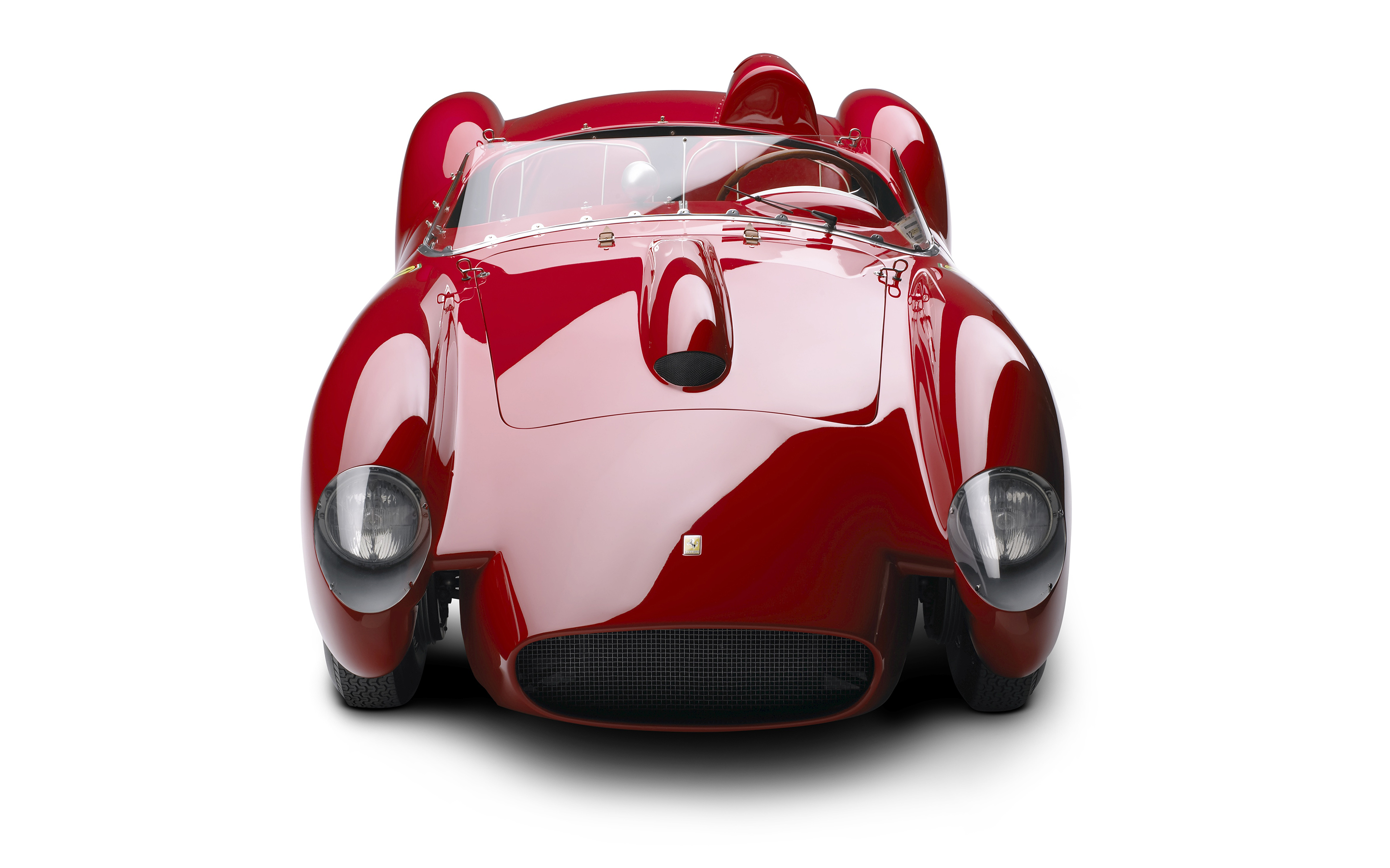 Classic Car Race Red Supercars Reflection Wallpaper