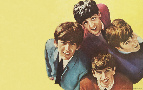 Screen Background Wallpaper The Beatles
