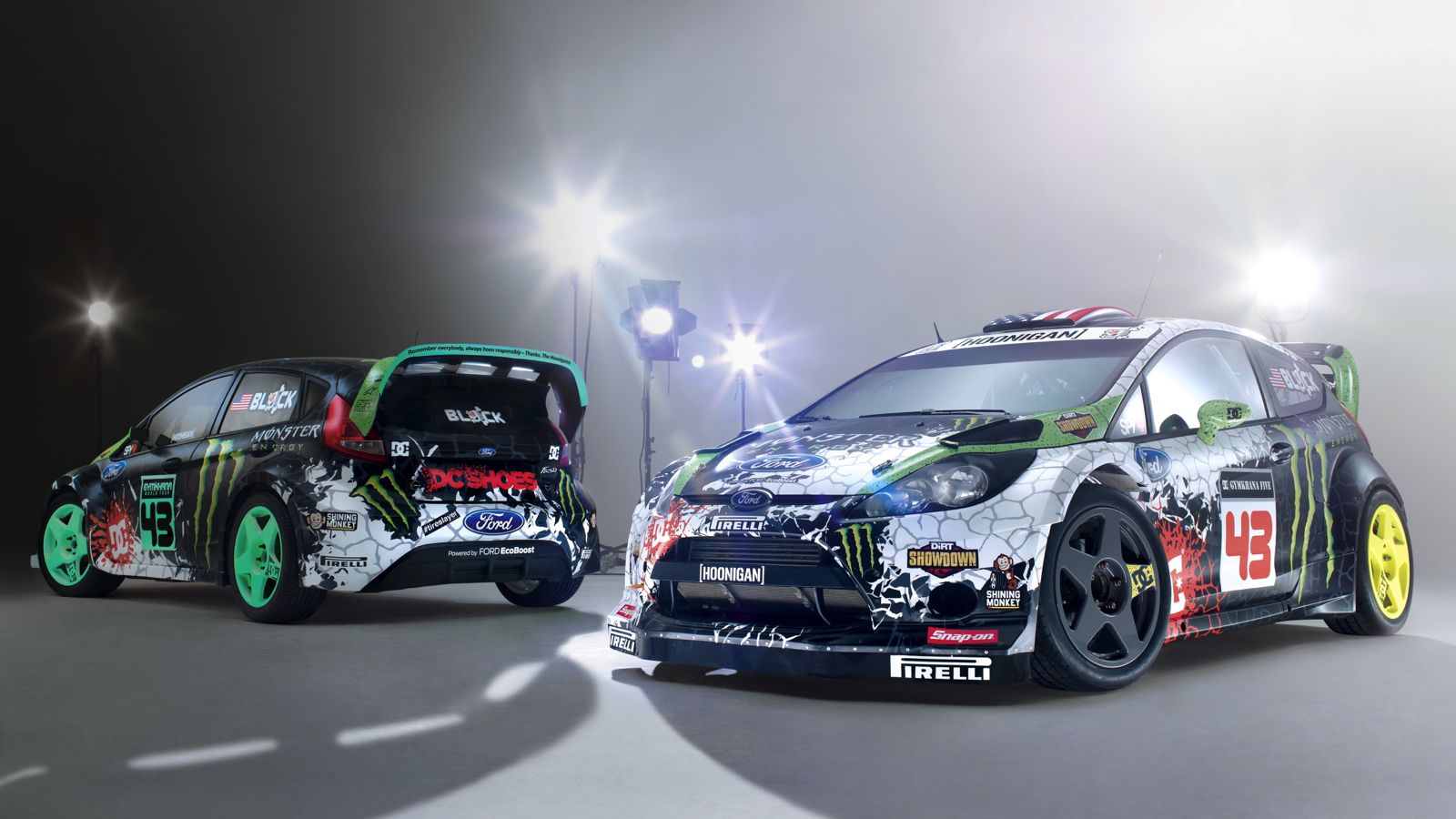 Your Ridiculously Cool Ken Block Ford Fiestas Wallpaper Are Here