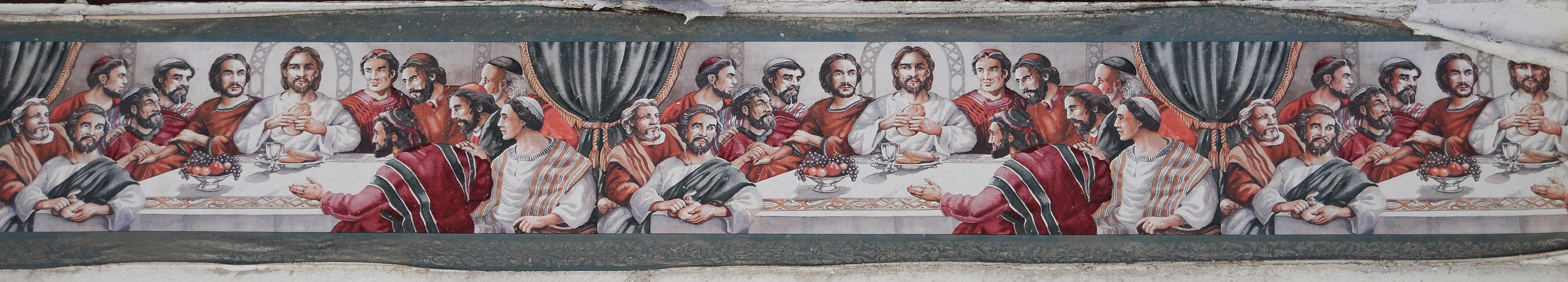 Jesus Last Supper Wallpaper Border
