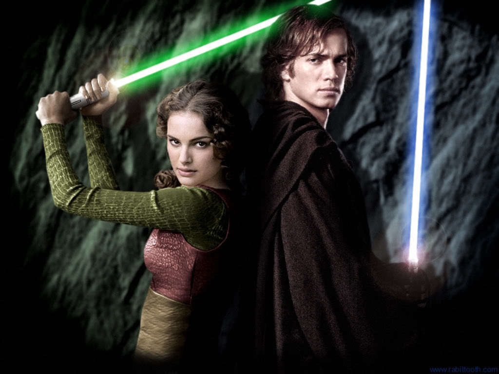 Anakin and Padme Jedis   Star Wars Revenge of the Sith Wallpaper