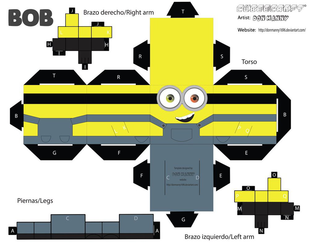 Cubeecraft Minion Bob By Donmanny1696