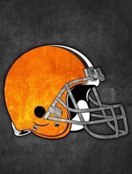 Cleveland Browns Grungy Wallpaper For Samsung Galaxy S4