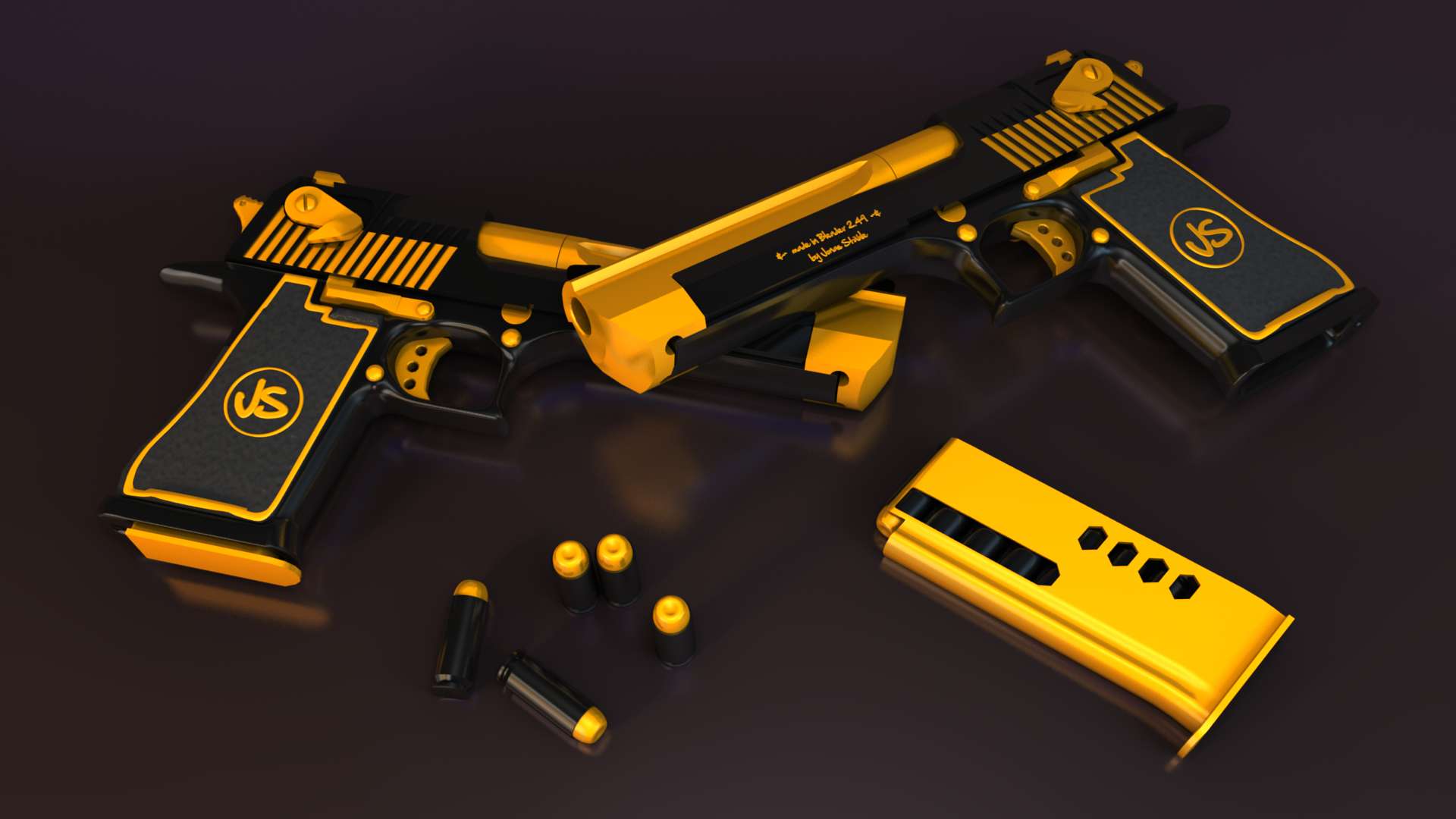 Counter Strike Go Desert Eagle Pistol Wallpaper