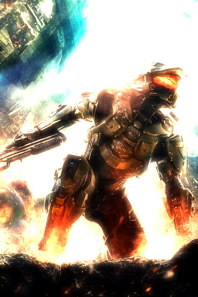Halo iPhone Wallpaper By Smeglord2