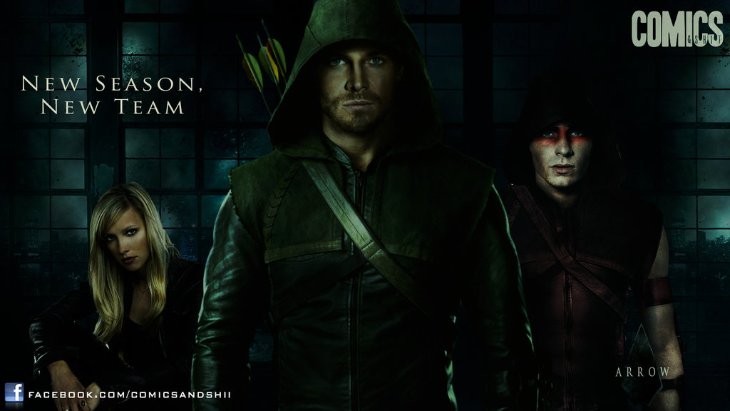 Arrow Season Three Fan Poster by Shervell 1024x576