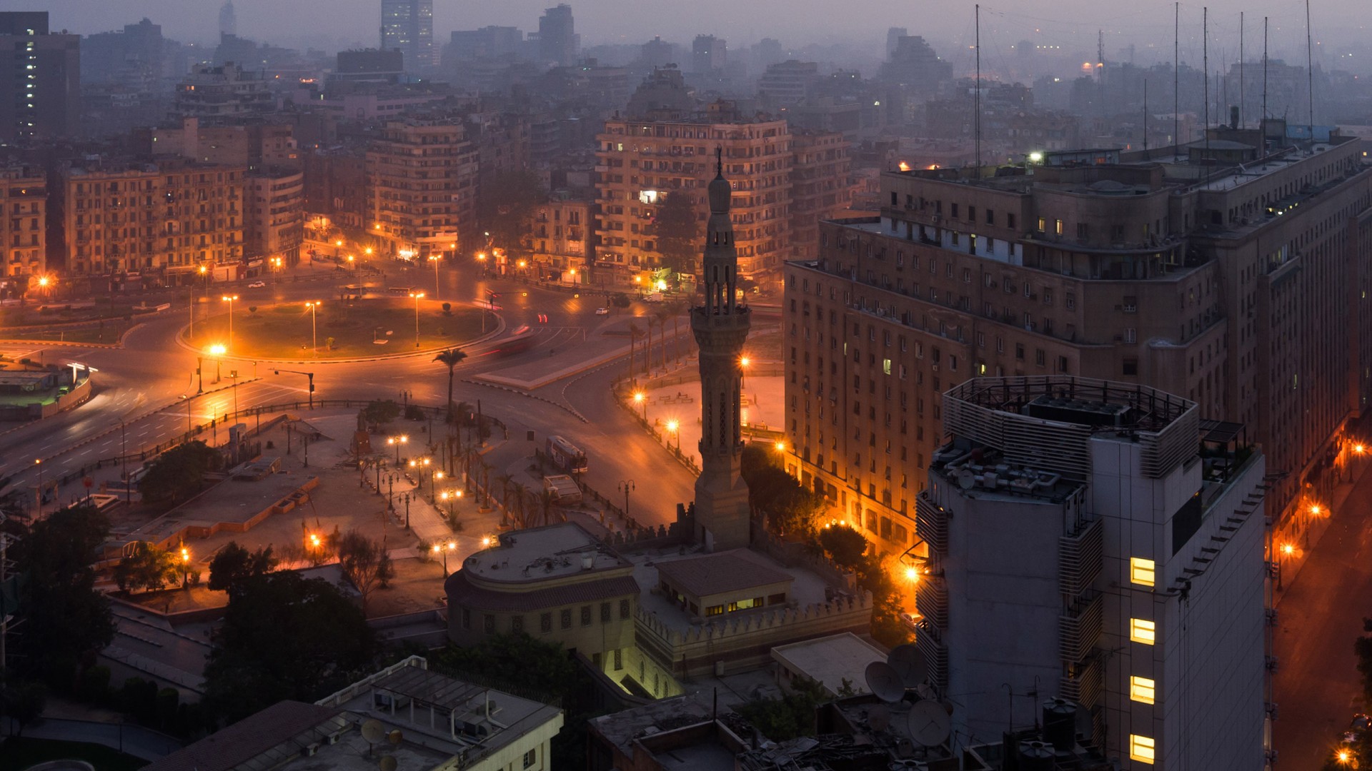 Tahrir Square In Cairo Wallpaper And Image Pictures