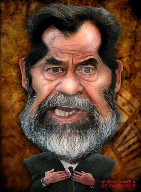 Free download Saddam Hussein by noedieartwork on [600x813] for your  Desktop, Mobile & Tablet | Explore 62+ Saddam Hussein Wallpapers |