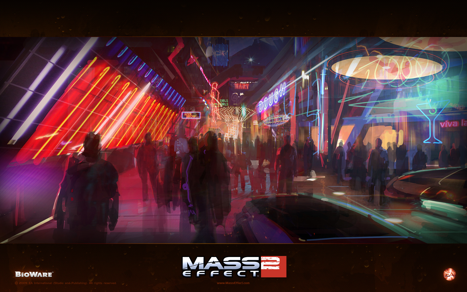 Mass Effect Concept Art Wallpaper